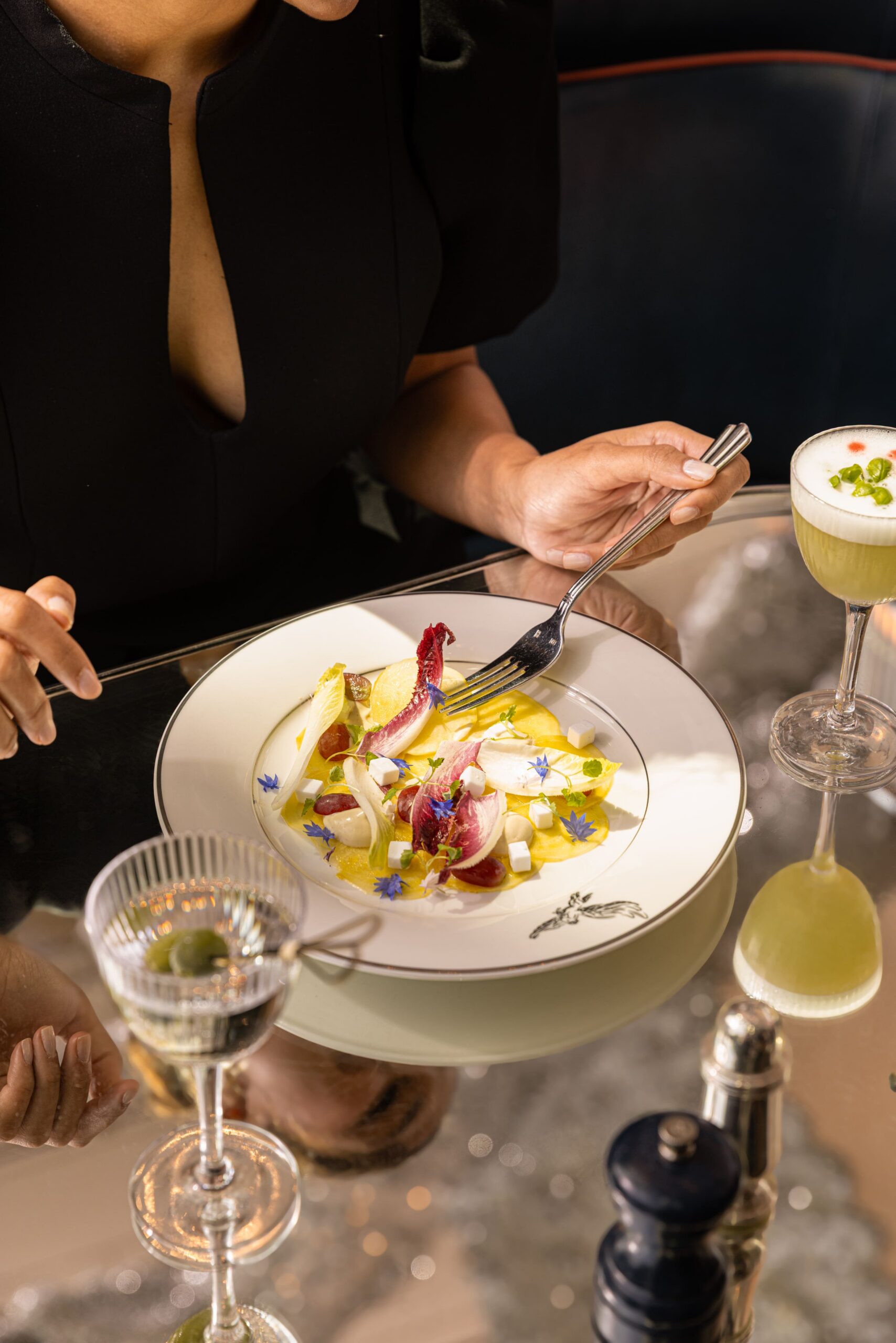 the brasserie of light set menu
