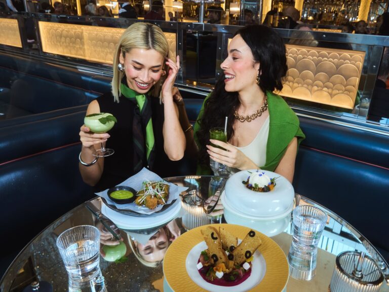 guests enjoying set menu at brasserie of light